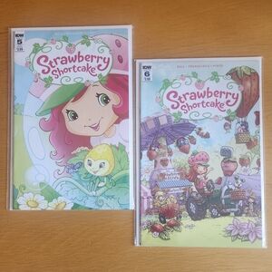 Strawberry Shortcake #5 & #6 (2016) Comics (Lot of 2)